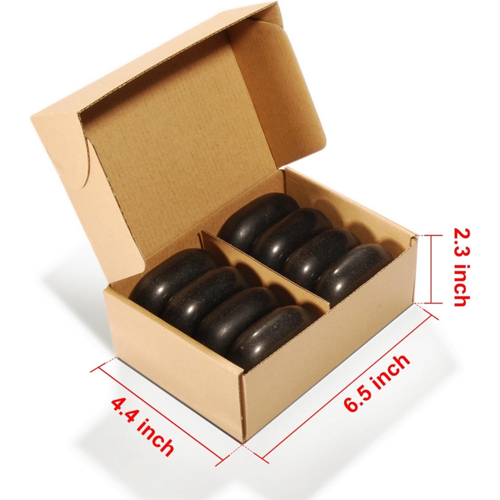 Master Massage Stone Set 8Pcs