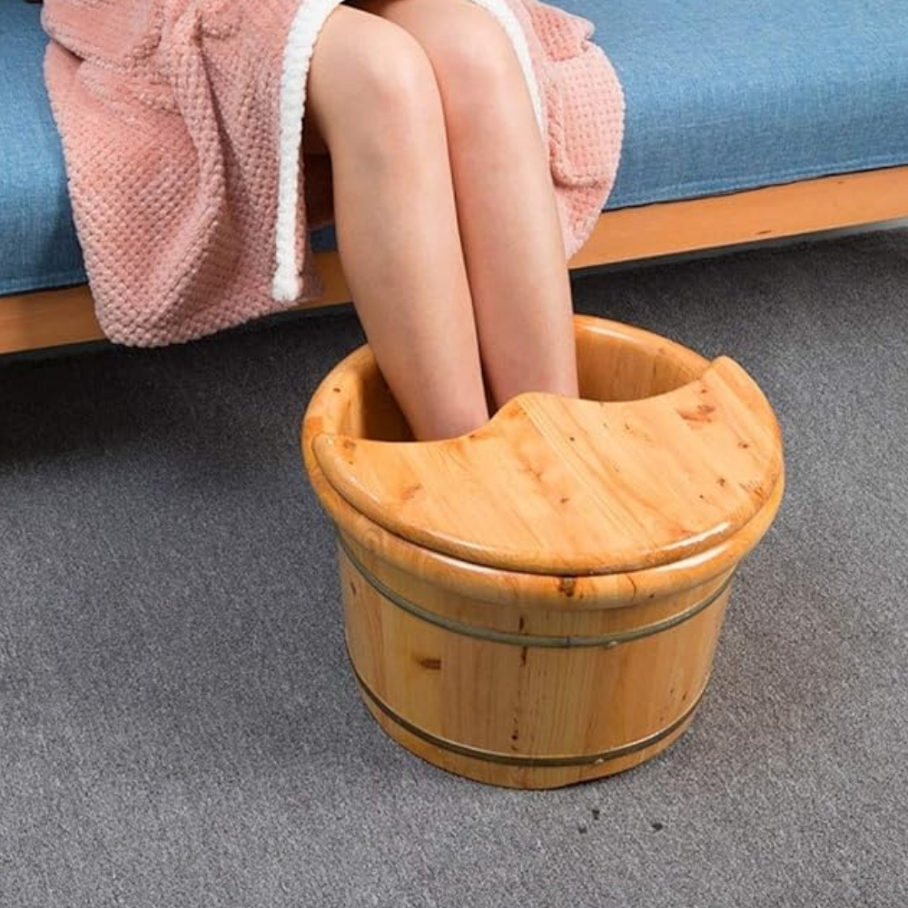 Wooden Pedicure Bucket for Spa And Salon